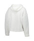ფოტო #4 პროდუქტის Women's White Dallas Cowboys Fluffy Pullover Sweatshirt and Shorts Sleep Set