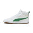 Фото #3 товара Puma Caven 2.0 Mid 39229111 Mens White Leather Lifestyle Sneakers Shoes