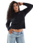 Levi's Plus batwing logo long sleeve t-shirt in black