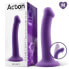 Фото #1 товара Bouncy Liquid Silicone Dildo Hiper Flexible 7 - 18 cm Size M Purple