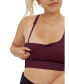 ფოტო #5 პროდუქტის Women's Maternity Seamless Nursing Sports Bra