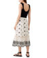 Фото #2 товара Women's Embroidered Midi Skirt