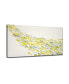 Фото #2 товара 'Yellow Wave' Canvas Wall Art, 18x36"