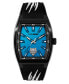 Men's Watch 3 Hand Quartz Plein Sport Gaze Black Silicone Strap Watch 40mm