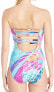La Blanca 262933 Women's Bandeau Tummy Control One Piece Swimsuit Size 12
