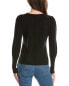 Фото #2 товара Forte Cashmere Gathered Sleeve Cashmere Sweater Women's