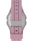 ფოტო #3 პროდუქტის Unisex Digital Ironman Classic Silicone Pink Watch 40mm