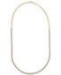 ფოტო #3 პროდუქტის Diamond 16" Collar Necklace (2 ct. t.w.) in 14k Gold, Created for Macy's