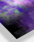 Фото #3 товара Designart 'Perfect Light Purple Starry Sky' Abstract Metal Wall Decor - 20" X 12"