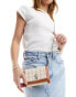 Фото #1 товара Steve Madden Bshey cross body wallet bag in camel and bone