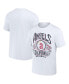 Фото #2 товара Men's Darius Rucker Collection by White California Angels Cooperstown Collection Distressed Rock T-shirt