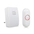 Byron DBY-21132 Wireless doorbell set DB132 - White - 80 dB - Home - Office - IP44 - 1 pc(s) - Plastic