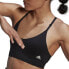 Adidas PureLounge Light-Support Strappy Bra W HD0284 sports bra