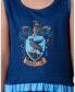 Girls All Houses Crest Logo Tank Stripe Nightgown