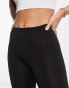 Brave Soul Tall south high waisted leggings in black