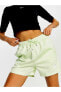 Фото #2 товара Air Woven Shorts In Lime Green High Rise Yüksek Belli Kadın Şort