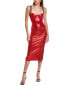 Фото #1 товара Dolce & Gabbana Silk-Blend Midi Dress Women's Red 38