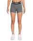 Pro Women's 3" Shorts iron grey/white, XL - фото #3