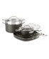 Фото #4 товара Essentials Hard Anodized Nonstick Cookware Set, 10 piece