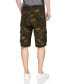 Фото #2 товара Men's Belted Snap Detail Cargo Shorts