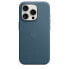 Фото #3 товара Чехол Apple FineWoven Case mit MagSafe для iPhone 15 Pro, синий
