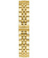 Gc Flair Women's Swiss Gold-Tone Stainless Steel Bracelet Watch 34mm