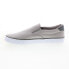 Фото #9 товара Lugz Clipper MCLIPRC-0435 Mens Gray Canvas Slip On Lifestyle Sneakers Shoes