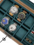 Rothenschild watch box walnut RS-2442-W for 8 watches & cufflinks