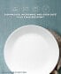 Фото #2 товара Vitrelle Shimmering White Plates, Set of 8