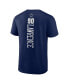 Men's DeMarcus Lawrence Navy Dallas Cowboys Playmaker T-shirt
