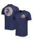 Фото #2 товара Men's Navy Denver Broncos Open Field Franklin T-shirt
