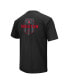 Фото #3 товара Men's Black Houston Cougars OHT Military-Inspired Appreciation T-shirt