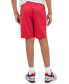 Big Boys Signature Notch Mesh 8" Active Shorts