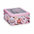 Фото #4 товара Контейнер для хранения макияжа BB Home Розовый олово 18 x 8,5 x 18 см (18 штук)