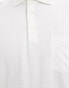 Фото #3 товара Polo Ralph Lauren pocket cotton linen polo classic oversized fit in cream