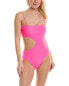Фото #1 товара Solid & Striped The Cameron One-Piece Women's Pink Xs