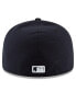 ფოტო #2 პროდუქტის Men's Navy New York Yankees 2023 75th Old-Timers' Day Authentic Collection On-Field 59FIFTY Fitted Hat