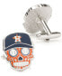 Фото #2 товара Men's Houston Astros Sugar Skull Cufflinks