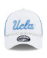 Фото #4 товара Men's White/Blue UCLA Bruins Court Sport Foam A-Frame 9FORTY Adjustable Trucker Hat