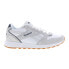 Фото #2 товара Reebok GL 1000 Leather Mens White Suede Lace Up Lifestyle Sneakers Shoes