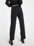 Vero Moda Petite tailored cigarette trouser co-ord in black