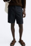 100% LINEN BERMUDA SHORTS