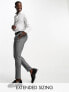 Фото #1 товара ASOS DESIGN super skinny smart trousers in grey pin dot