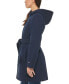 ფოტო #3 პროდუქტის Women's Belted Hooded Coat