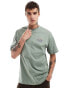 ONLY & SONS relaxed t-shirt with noodles back print in khaki