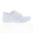 Фото #1 товара Emeril Lagasse Quarter ELWQUATWL-100 Womens White Wide Athletic Work Shoes