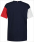 ფოტო #2 პროდუქტის Big Boys Crest Colorblocked Embroidered Logo Graphic T-Shirt