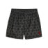 Фото #1 товара Puma Dapper Dan X Shorts Womens Black Casual Athletic Bottoms 62086901