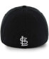 ფოტო #2 პროდუქტის Men's Black St. Louis Cardinals Crosstown Classic Franchise Fitted Hat