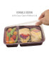 Food Prep 2-Compartment Food Storage Containers, Pack of 10